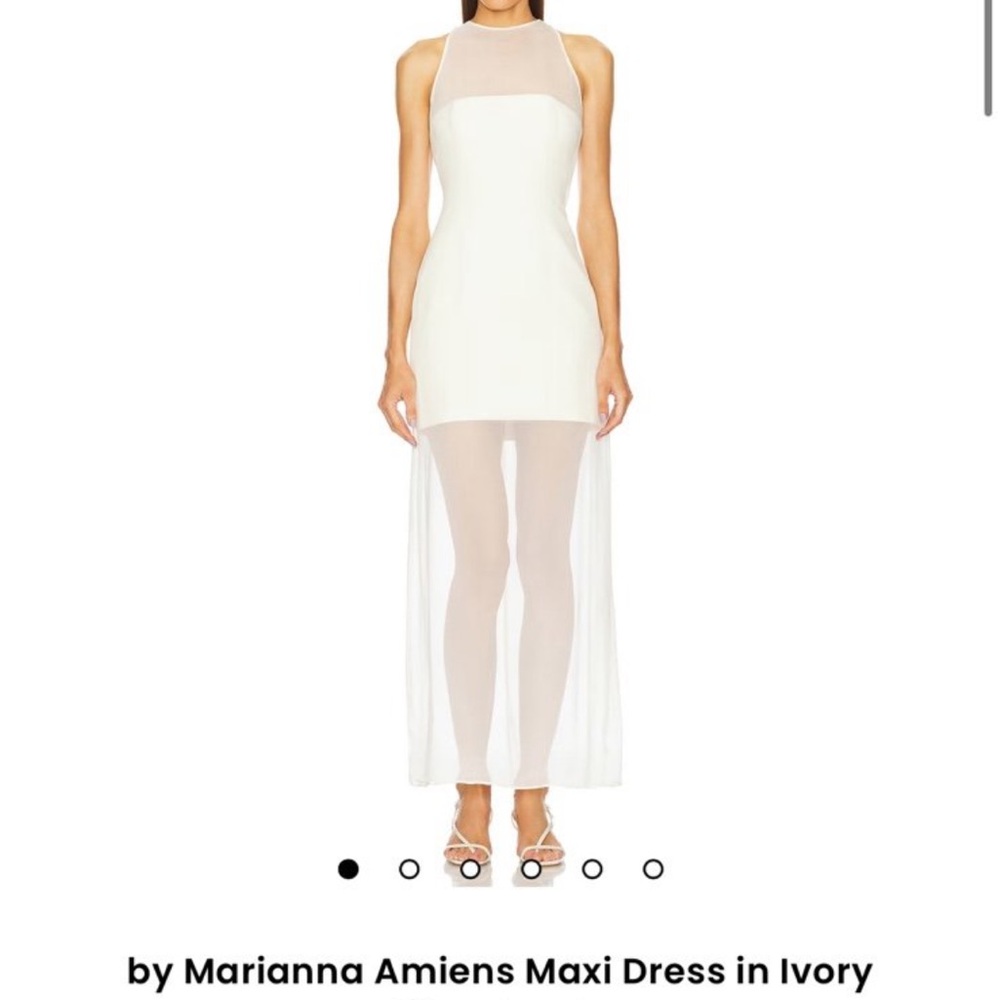 L'Academie Marianna Amiens Maxi Dress in Ivory